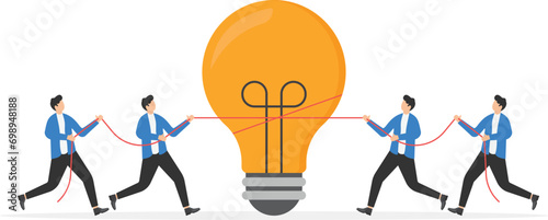 This is my idea. Business and ideas. Concept business vector illustration.

