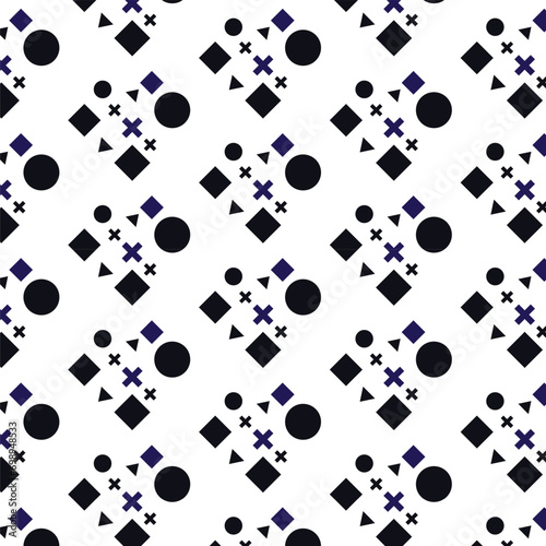 Illustration Pattern designs shapes and designs vector