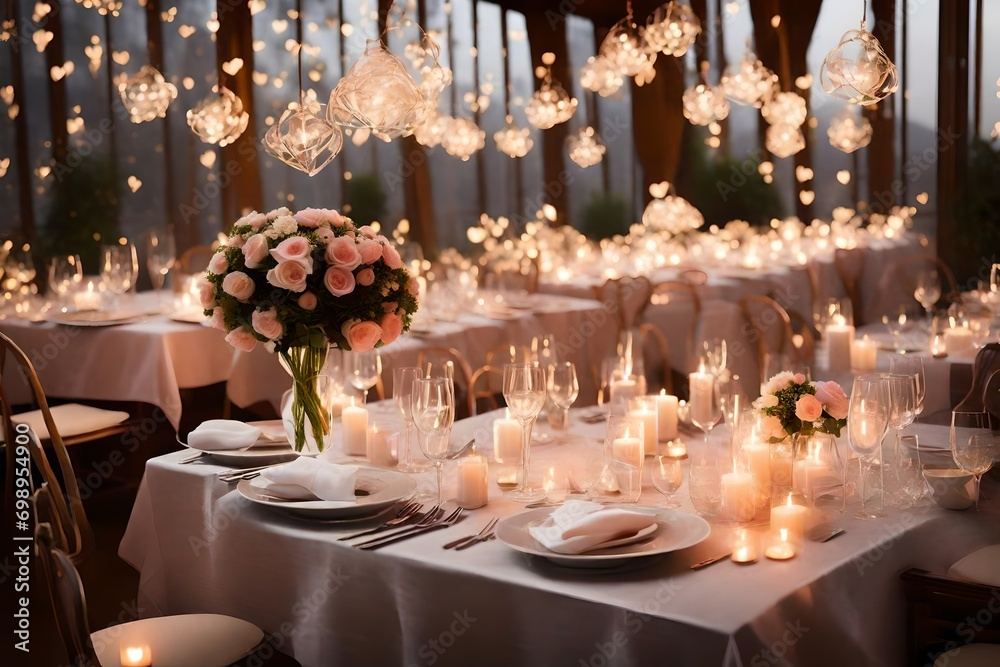 wedding table setting