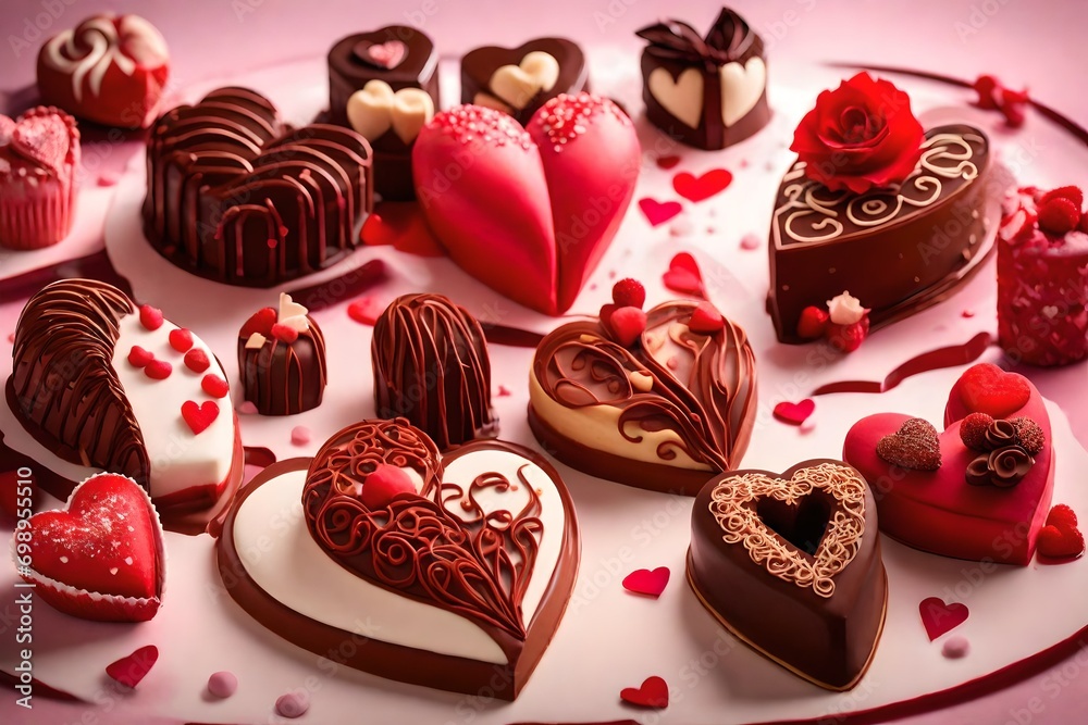 heart shaped cakes