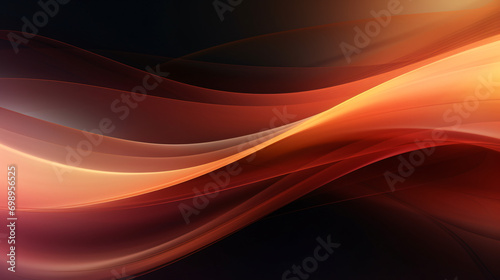 Curved speed lines background