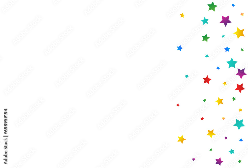 Fototapeta premium Falling Dust Effect Vector White Background. Top