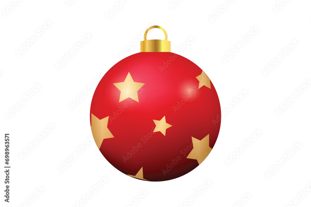 Light Ball Decoration Christmas Sticker Light Ball Decoration Christmas Sticker