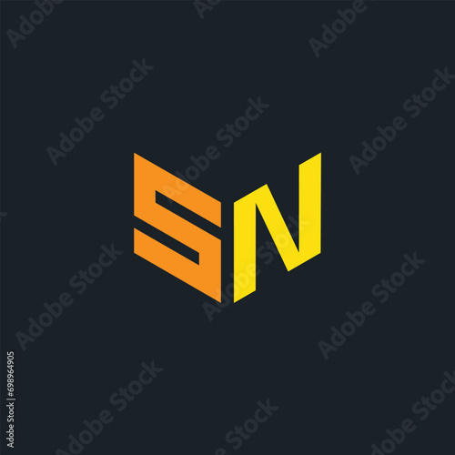 SN logo vector