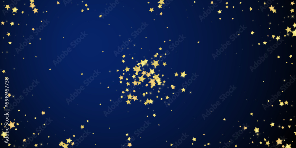 Magic stars vector overlay. Gold stars scattered Magic stars vector overlay. Gold stars scattered