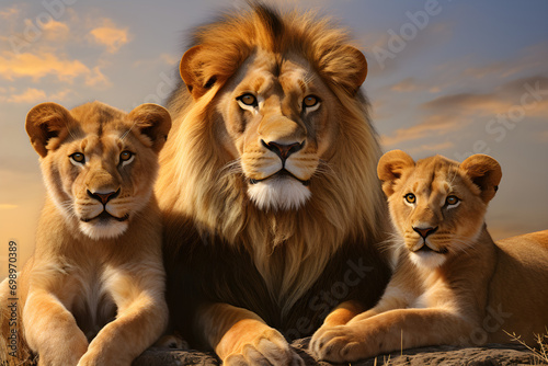 lion Family 