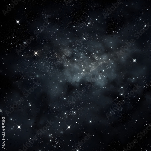 Space with stars   ai generative