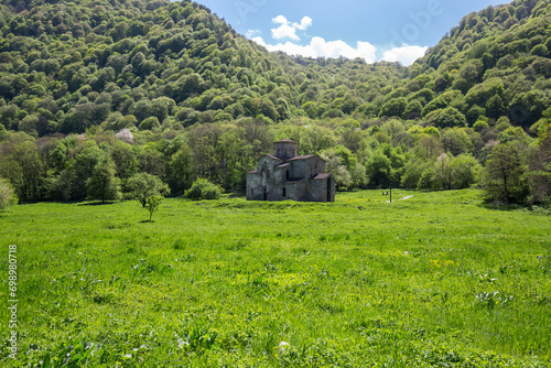 North Zelenchuk temple in Arkhyz photo