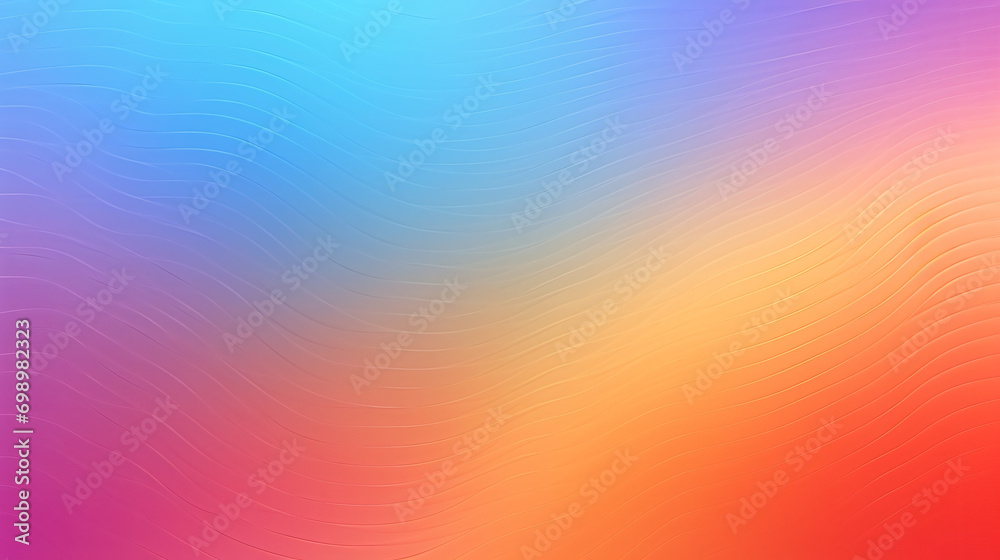 The colorful gradient and noise background