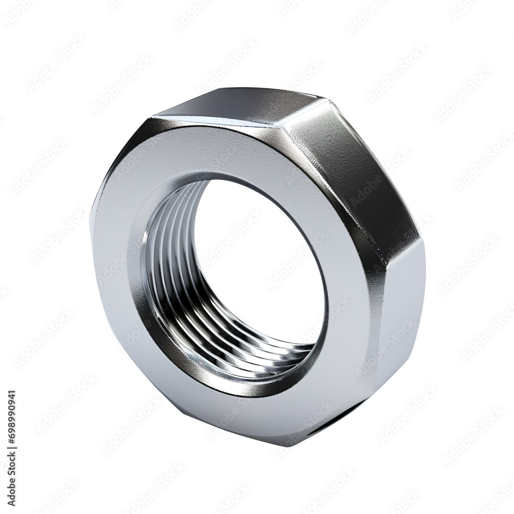 Metal nut isolated on transparent background Remove png, Clipping Path, pen tool Metal nut isolated on transparent background Remove png, Clipping Path, pen tool