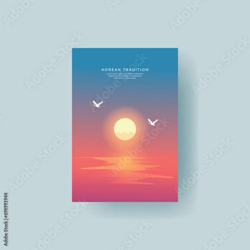 korean traditional holidays background
