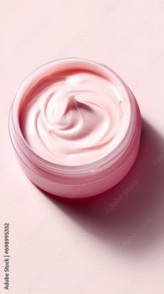 a cream packshot a cream packshot