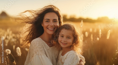 mother and daughter