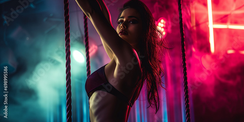 Tänzerin in einem Nachtclub | Rotlicht photo