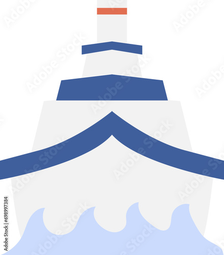cruiser vector illustration