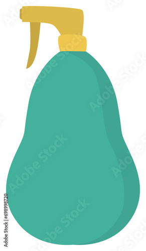 plant sprayer sticker vector illustration