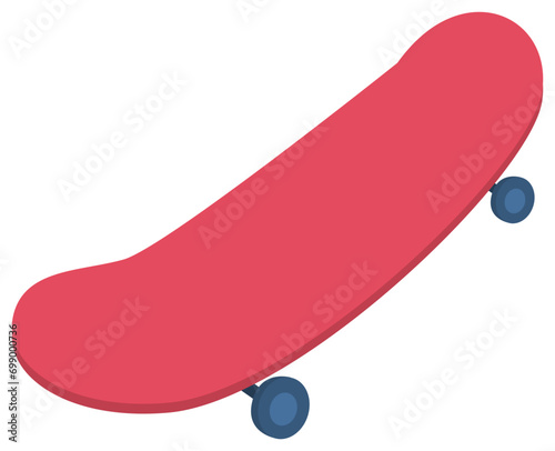 skateboard vector illustration