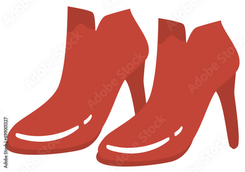 high heels vector illustration
