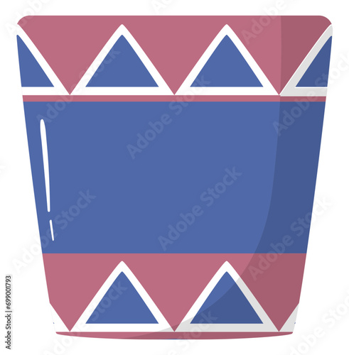 ceramic cup vector illustration