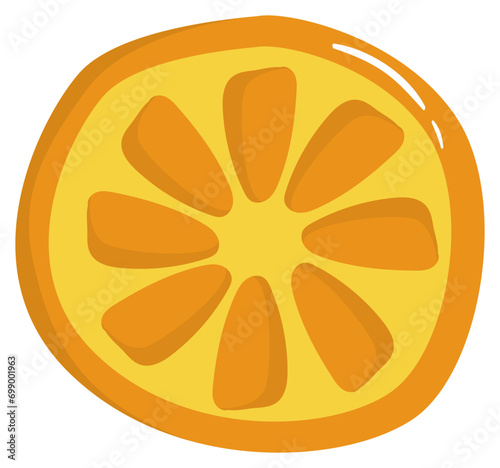 orange vector illustration