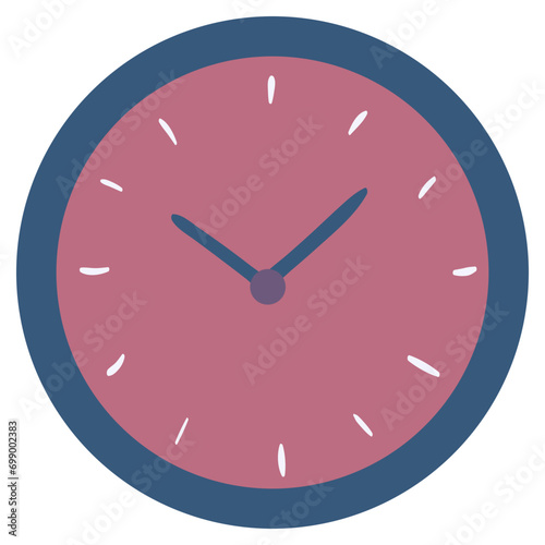 wall clock vector illustration