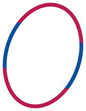 hula hoop vector illustration