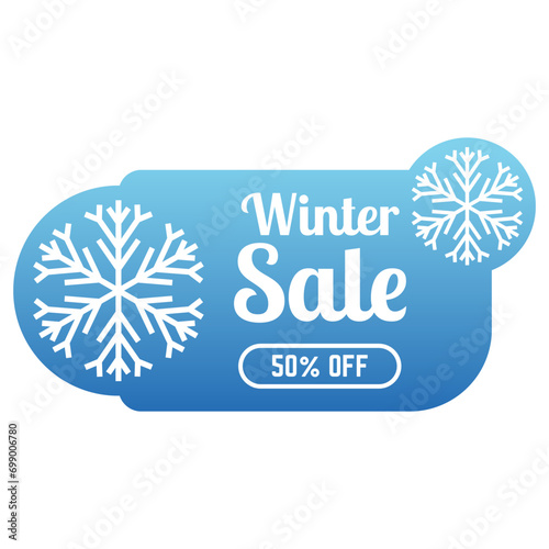Winter special sale unit. Winter special sale and offer banner