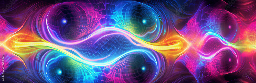 abstract background with fractal designs in rainbow colors for presentation, banner, love abstract background with fractal designs in rainbow colors for presentation, banner, love