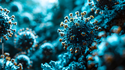 Respiratory viruses in winter. Influenza, coronavirus and respiratory syncytial virus.