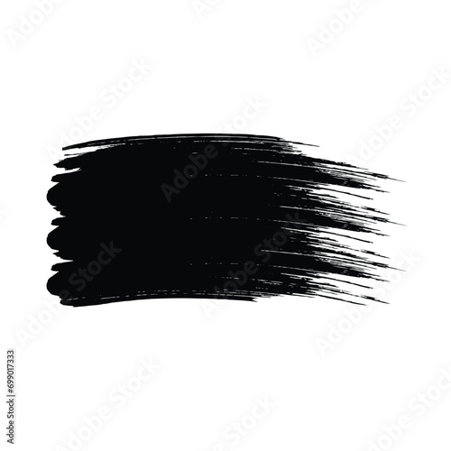 Grunge Abstract Brush Strokes: Creative Design Elements for Text Copy Space, Graphic Design, and Artistic Expression