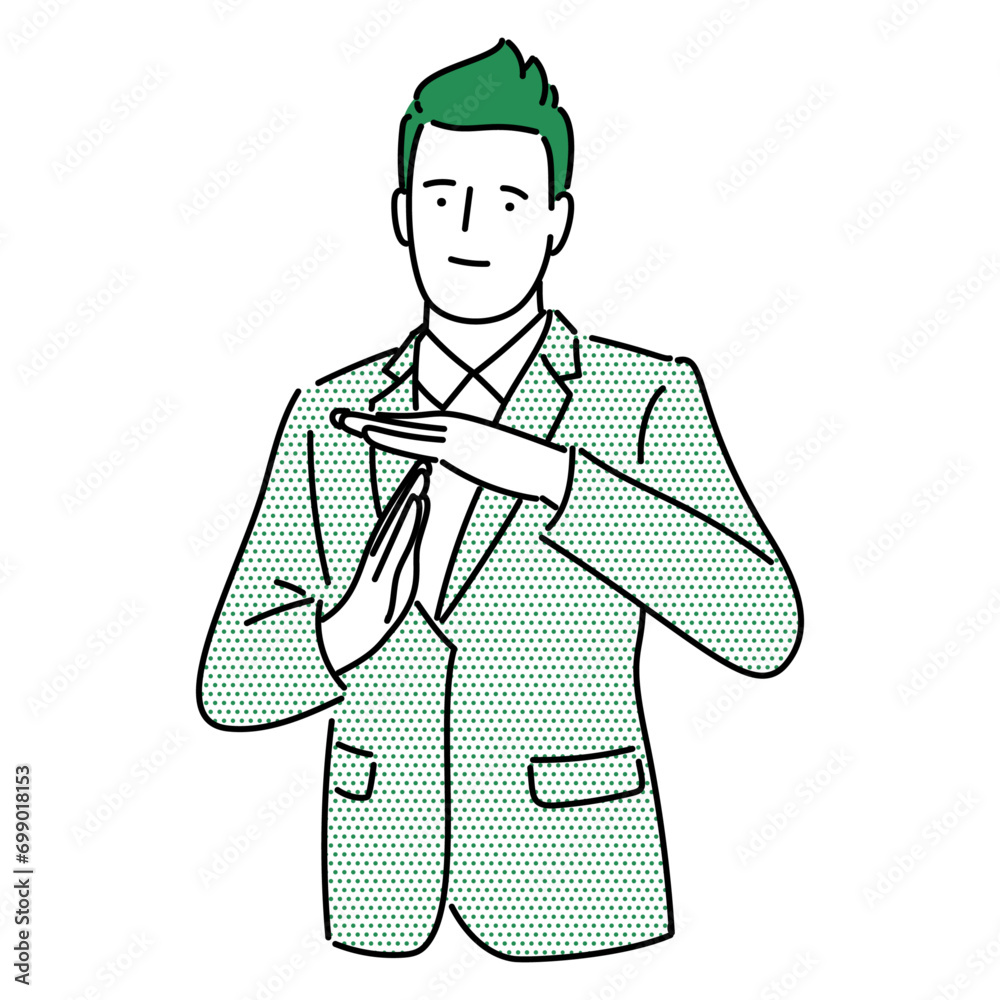 Business man, businessperson or employee staff people cartoon. Company professional minimalist illustration vector Business man, businessperson or employee staff people cartoon. Company professional minimalist illustration vector