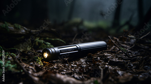 Ray of pocket flashlight