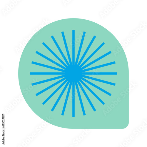 Modern Geometric Sticker