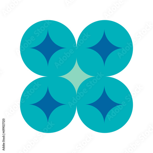 Modern Geometric Sticker