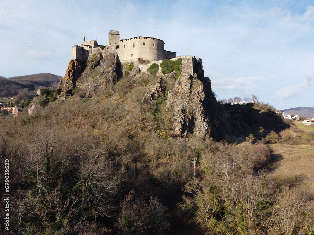 Il Castello di Bardi visto col Drone, Parma, Emilia Romagna