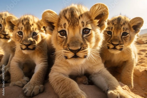 group of lions © Zoya