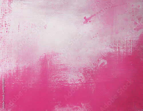 Abstract pink watercolor background. Texture of watercolor paint on paper. photo