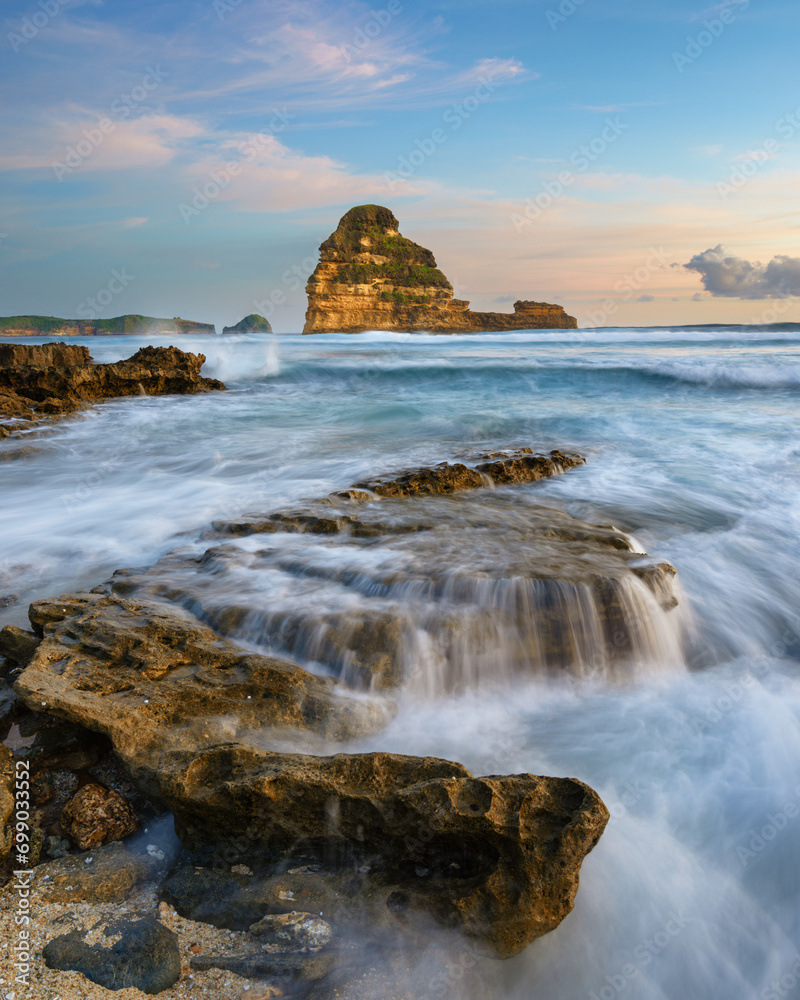 Obraz premium sunset over the sea