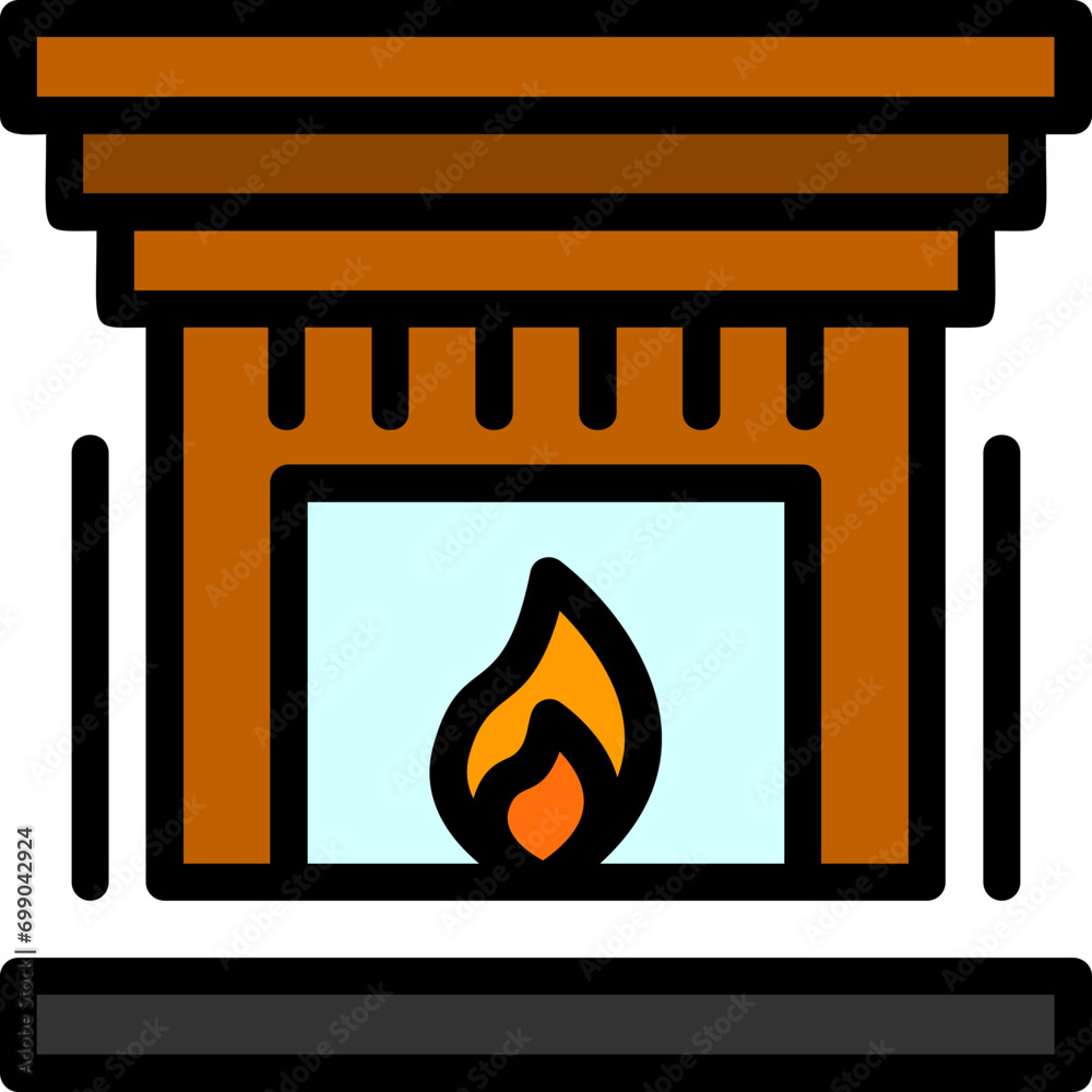 Fireplace Icon Fireplace Icon