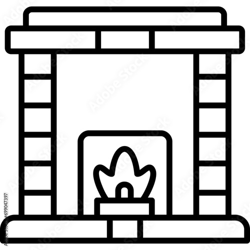 Fireplace Icon