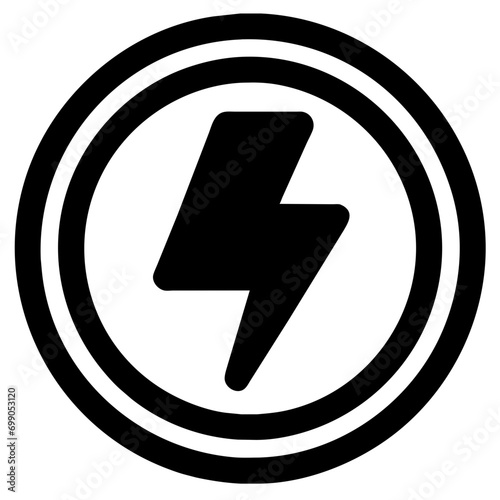 Ampere symbol. vektor icon illustation