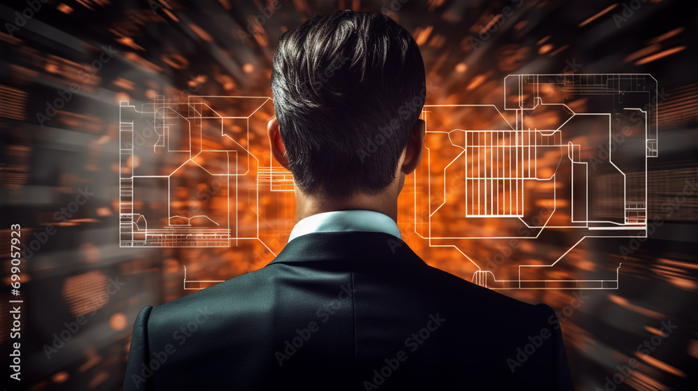 Typing auditor, computer and elderly man in studio, working and isolated on a dark background mockup. Typing auditor, computer and elderly man in studio, working and isolated on a dark background mockup.