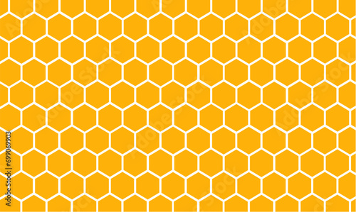 seamless pattern with honeycomb