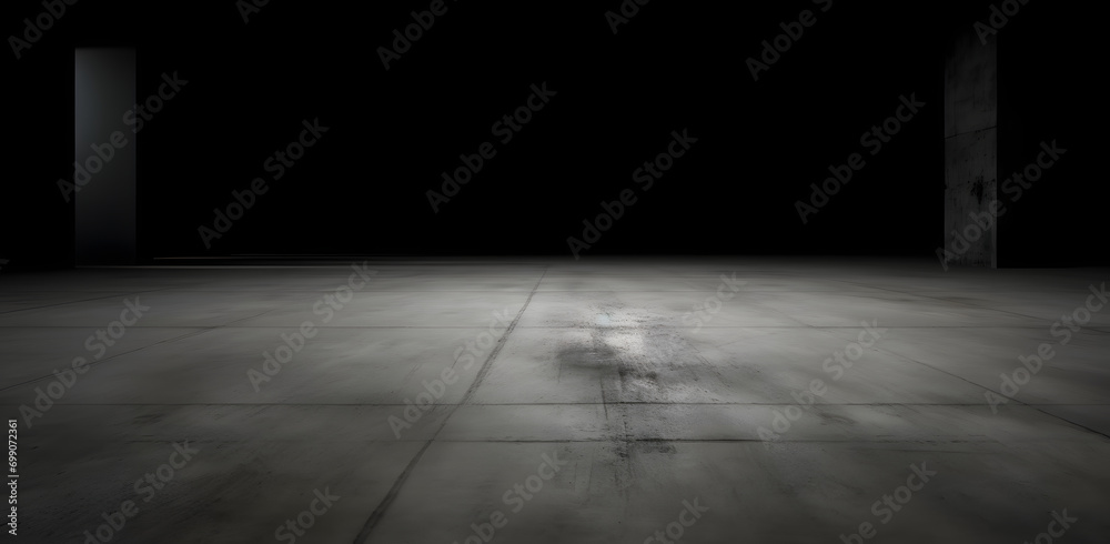 Rough textured surface with cracks in the grey concrete floor . Texture or background. Rough textured surface with cracks in the grey concrete floor . Texture or background.