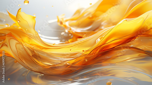 orange juice splash photo