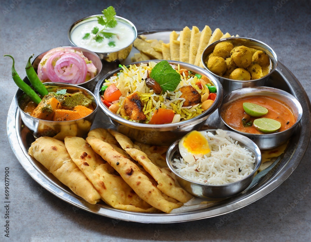 Special Small Cuisine Thali Special Small Cuisine Thali