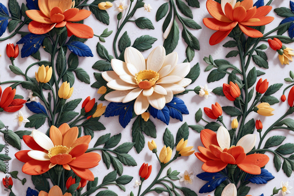 Repeating Botany: Fabric Floral Fascination