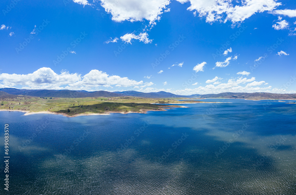 Lake Jindabyne Aerial View in Australia