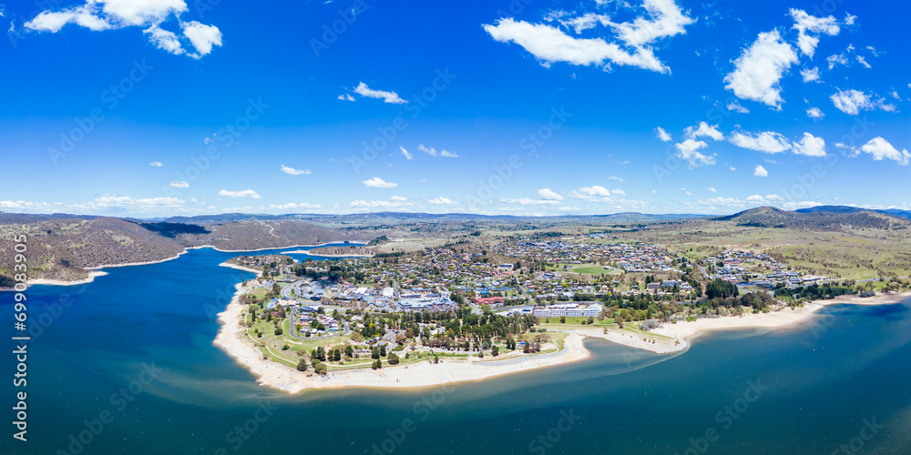 Jindabyne Aerial View in Australia