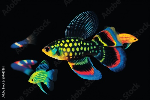 A close-up image showcasing the distinctive features of a sunfish, from its unique fin structure to its eye-catching patterned ski